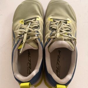 Altra Running Shoes with Olive and Navy Accents